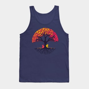 Pawtumn Tree Tank Top